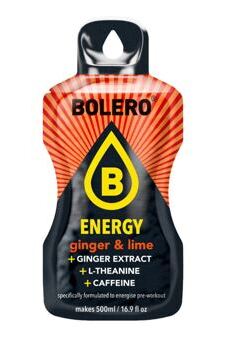 Bolero-Drink Energy Ginger & Lime <br> 6er à 14g