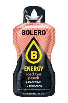 Bolero-Drink Energy Ice Tea Pfirsich <br> 6er à 14g