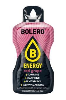 Bolero-Drink Energy Rote Traube <br> 6er à 14g