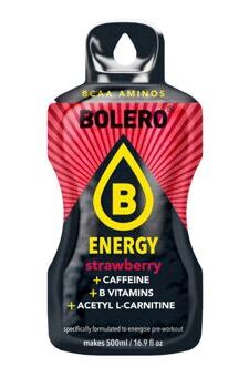 Bolero-Drink Energy Erdbeere <br> 6er à 14g