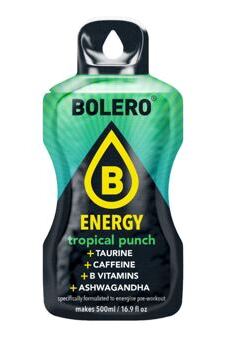 Bolero-Drink Energy Tropical Punch <br> 6er à 14g