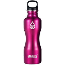 Trinkflasche pink metallic 750 ml