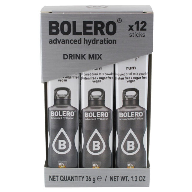 Bolero Sticks Box Energy & Sport Box MIX (12 x 10g-3g) - Bolero Drinks